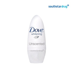 Dove Whitening Unscented 40 ml Roll - on - Southstar Drug