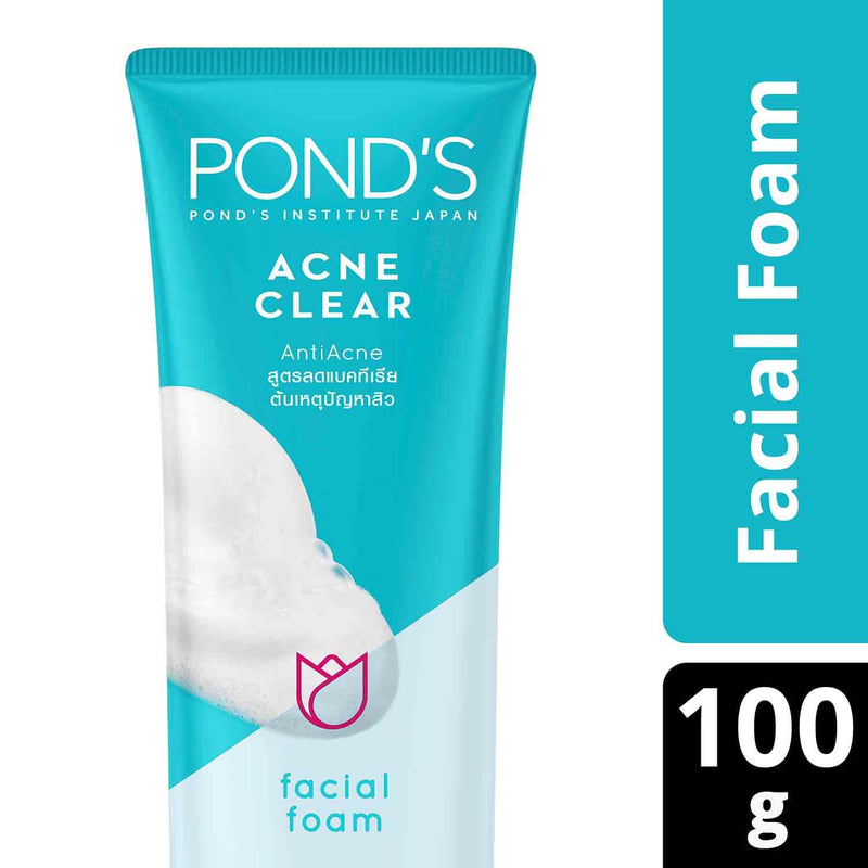 Pond's Acne Clear Anti-Acne Facial Foam 100G - Southstar Drug