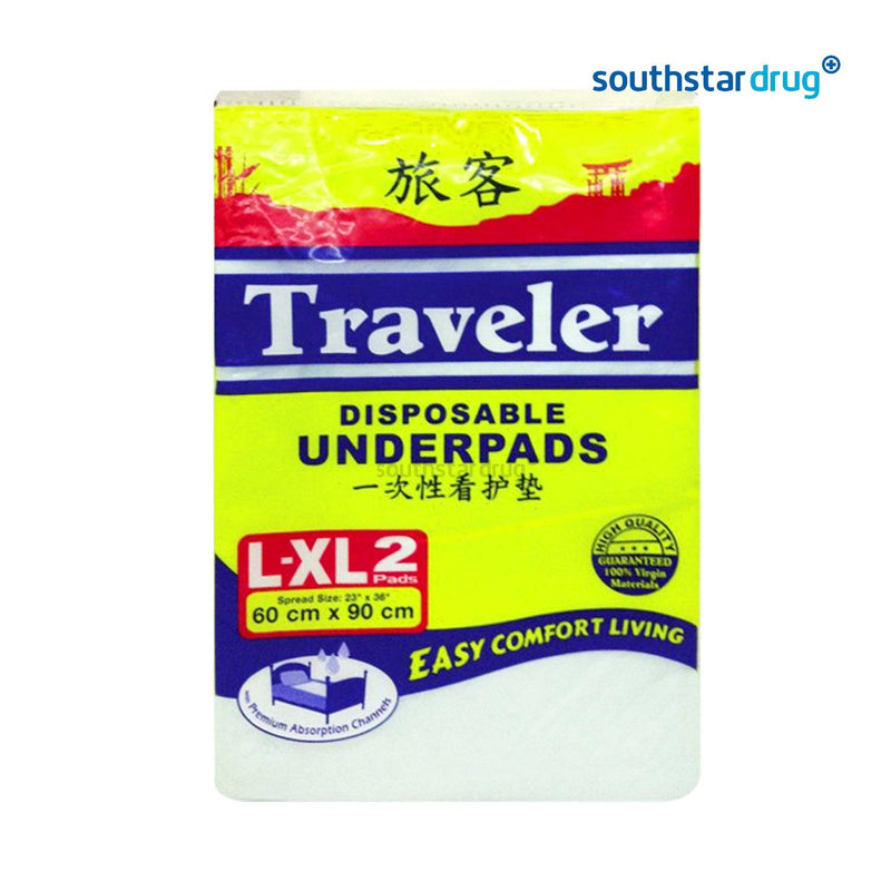 Traveler Disposable Adult Diapers Unisex Under Pads - Southstar Drug