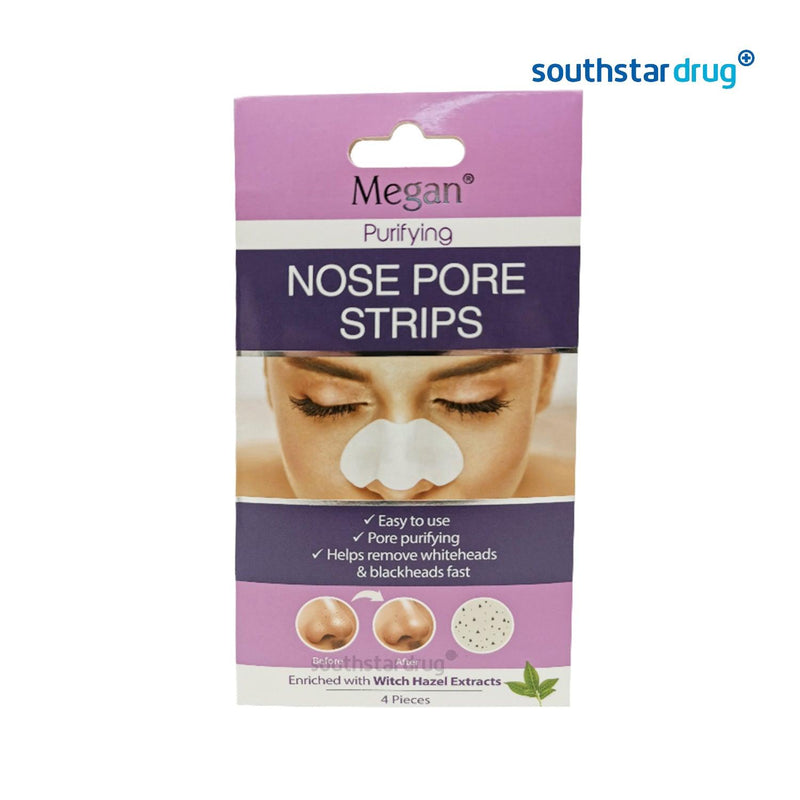 Megan Nose Pore Strips Witch Hazel Extracts - 4s - Southstar Drug