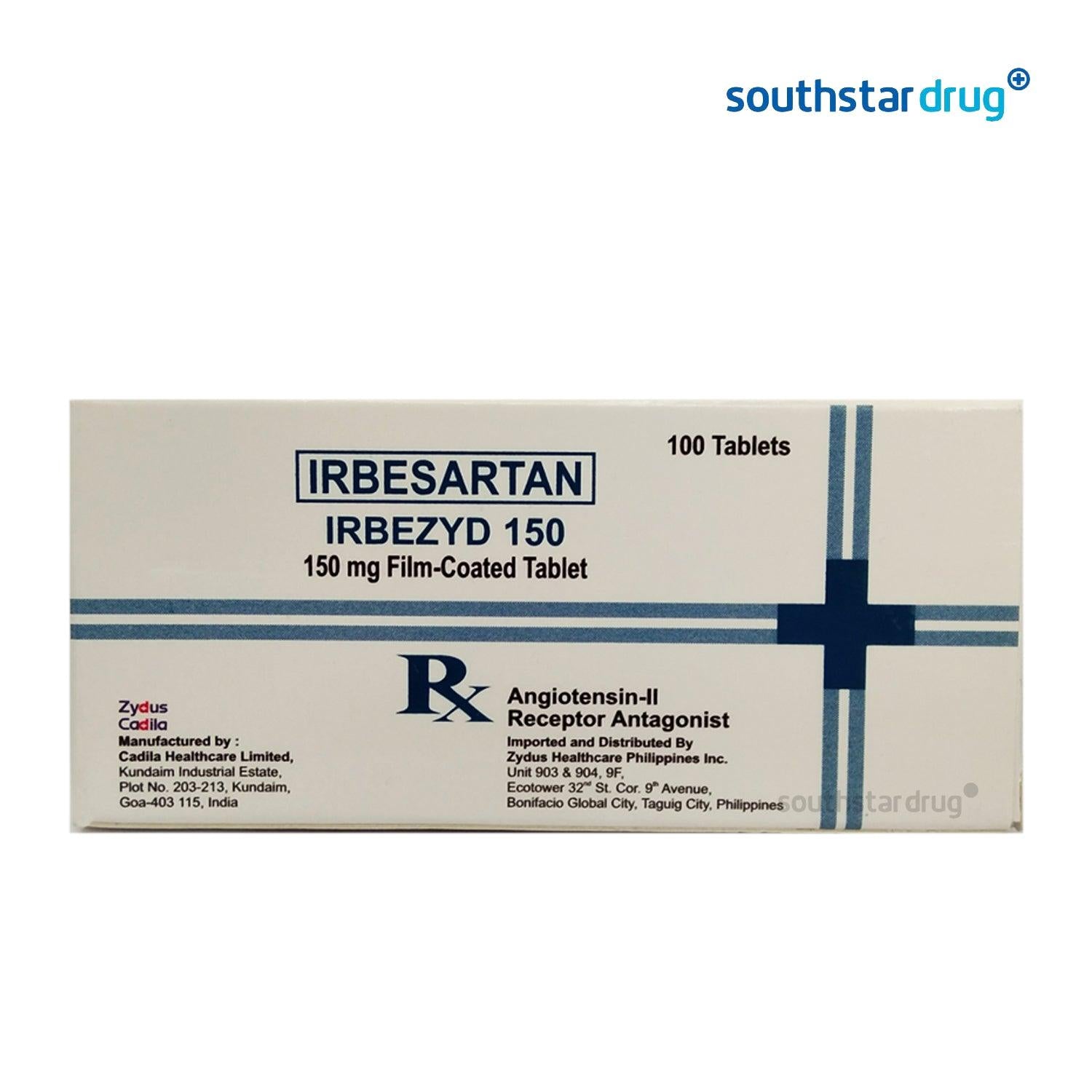 Rx: Irbezyd 150mg Tablet - Southstar Drug