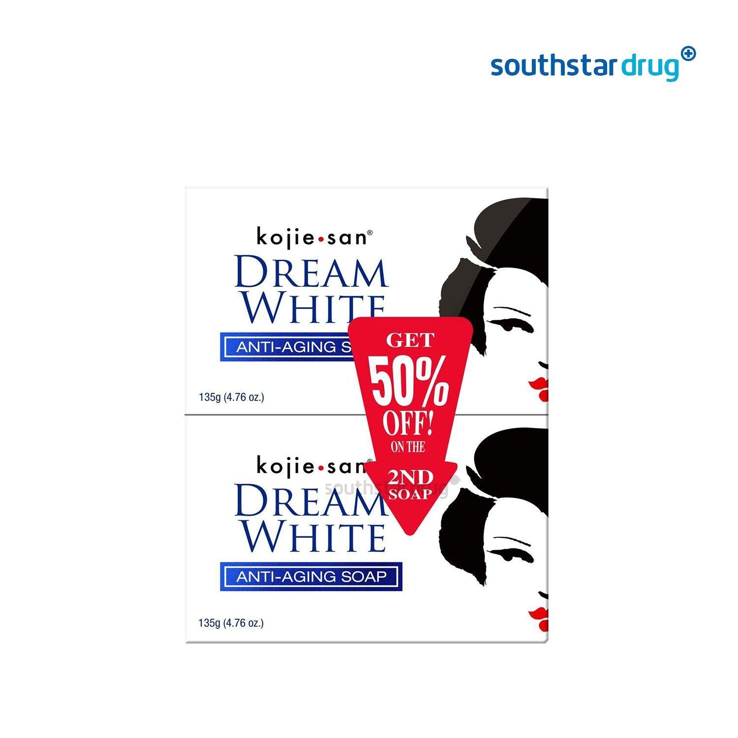 Kojie San Soap Dream White 135 g 2x1 - Southstar Drug