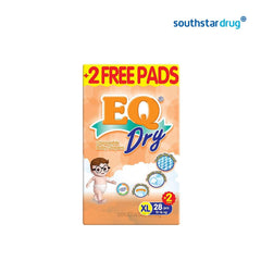 EQ Dry Extra Large Diaper - 28s - Southstar Drug