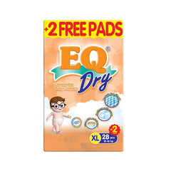 EQ Dry Extra Large Diaper - 28s - Southstar Drug