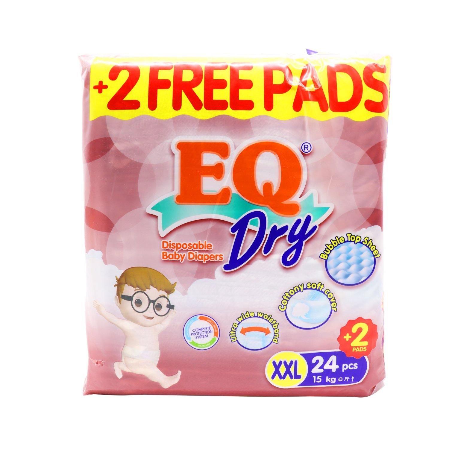 EQ Dry XXL Diaper - 24s - Southstar Drug