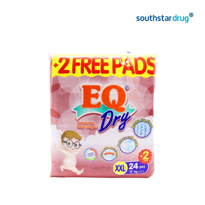 EQ Dry XXL Diaper - 24s - Southstar Drug