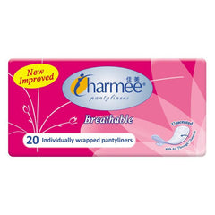 Charmee Breathable Unsented Panty Liner - 20s - Southstar Drug