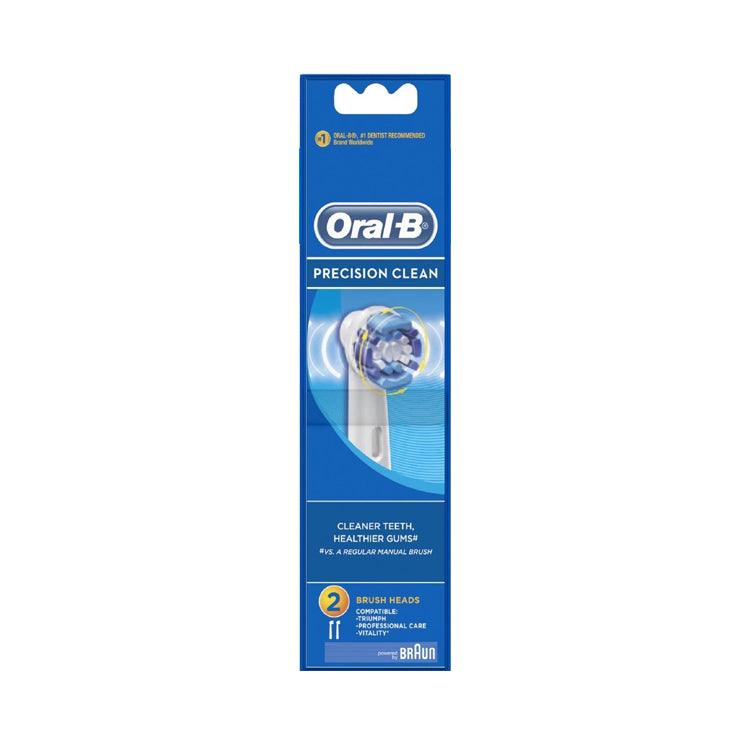 Oral B Replacement Crush Heads Precision Clean Refill Toothbrush - 2s - Southstar Drug