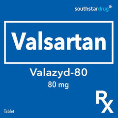 Rx: Valazyd - 80 80 mg Tablet - Southstar Drug