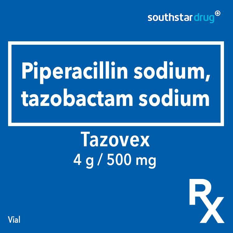 Rx: Tazovex 4 g / 500mg Vial - Southstar Drug