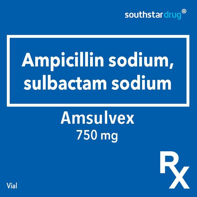 Rx: Amsulvex 750mg Vial - Southstar Drug