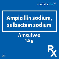 Rx: Amsulvex 1.5 g Vial - Southstar Drug