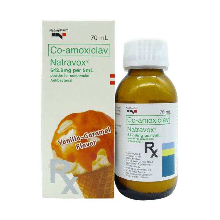 Rx: Natravox 642.9mg / 5ml 70ml Suspension - Southstar Drug