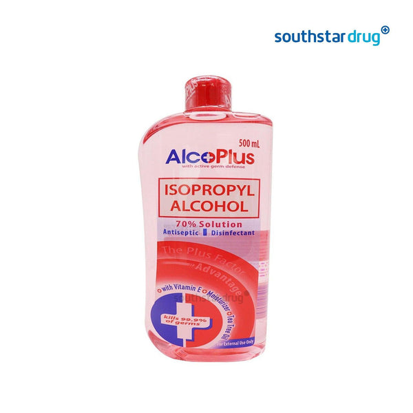 Buy Alcoplus Isopropyl 70% Solution Alcohol - 500ml Online