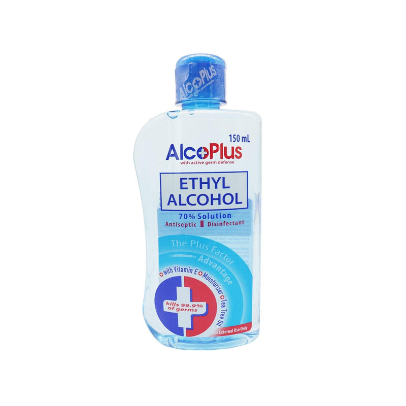Alcoplus 70% Solution Ethyl Alcohol - 150ml - Southstar Drug