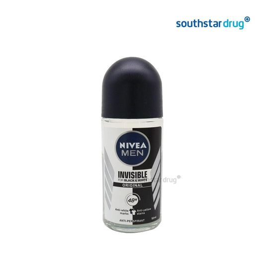 Nivea Men Invisible Roll On 50 ml - Southstar Drug