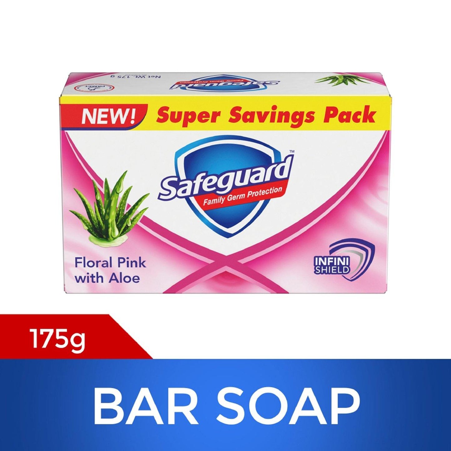 Safeguard Floral Pink Bar Soap 175 g - Southstar Drug