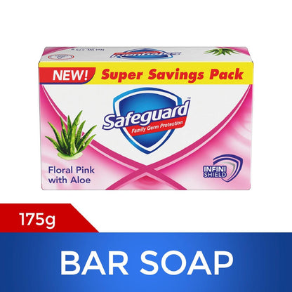 Safeguard Floral Pink Bar Soap 175 g - Southstar Drug