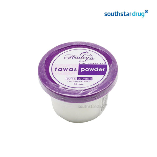 Haileys Tawas Powder Soft & Scented 50 g - Southstar Drug