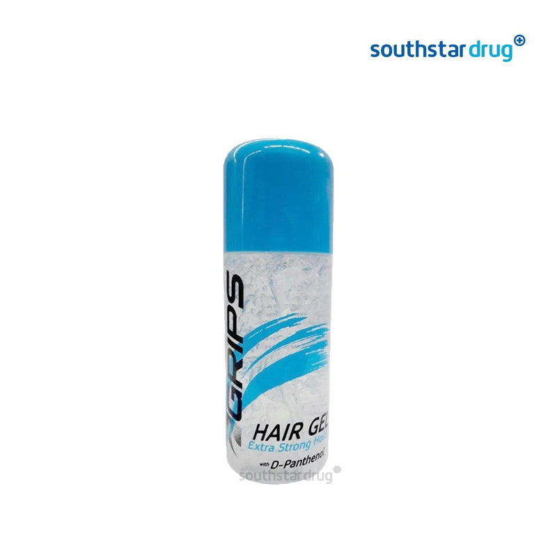Grips Hair Gel Extra Strong Hold Clear 50 g - Southstar Drug
