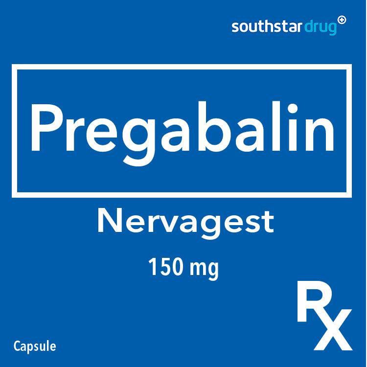 Rx: Nervagest 150 mg Capsule - Southstar Drug