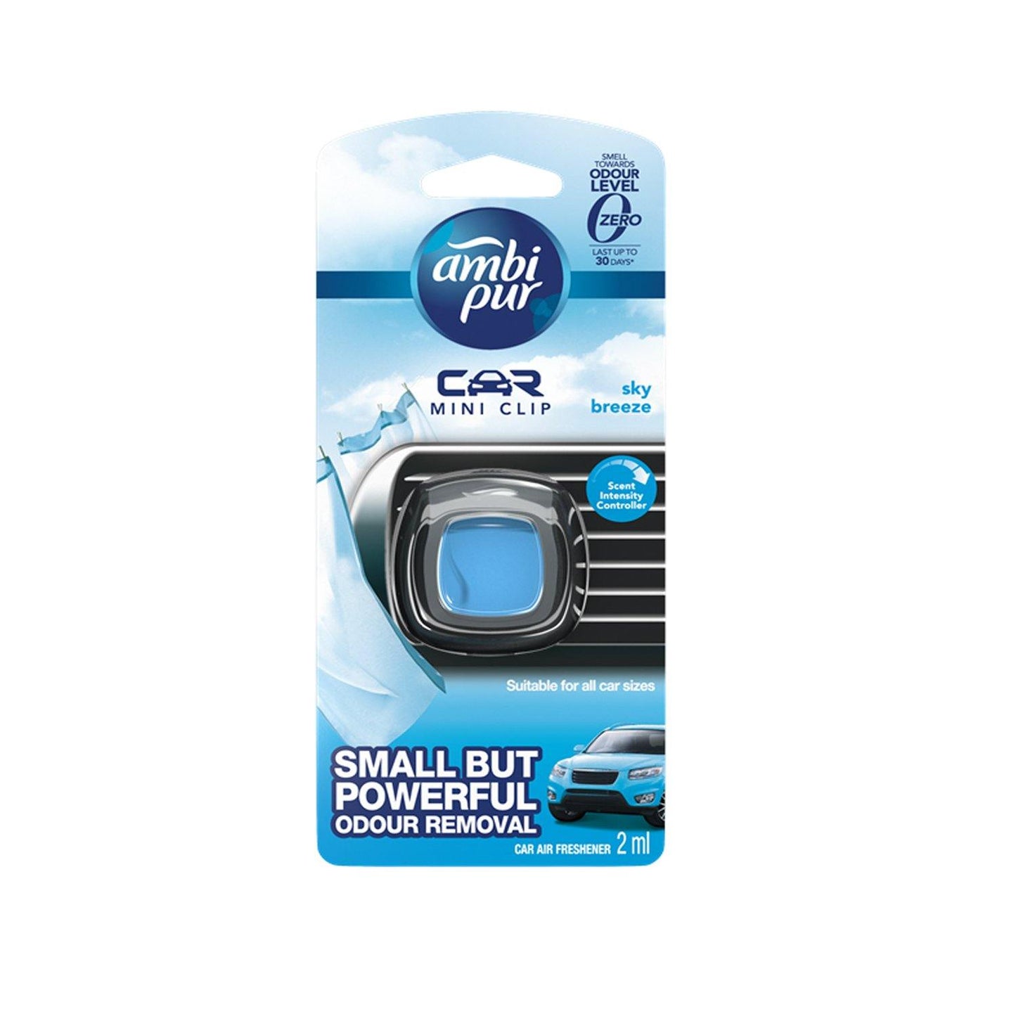 Ambipur Car Vent Clip Sky breeze Air Freshener 2 ml - Southstar Drug