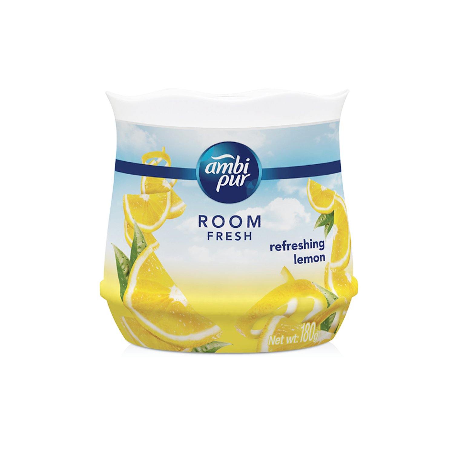 Ambipur Gel Room Fresh Refreshing Lemon 180 g - Southstar Drug