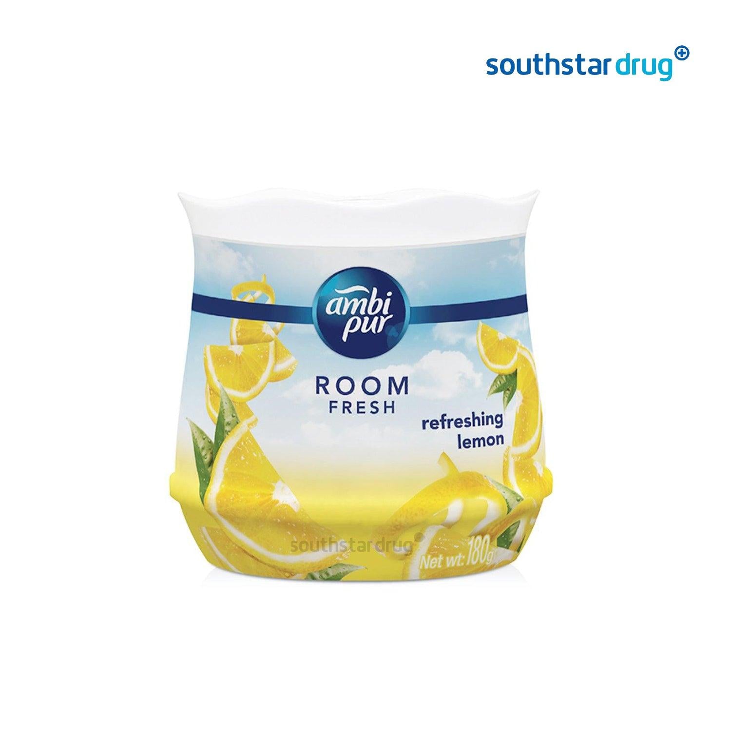 Ambipur Gel Room Fresh Refreshing Lemon 180 g - Southstar Drug