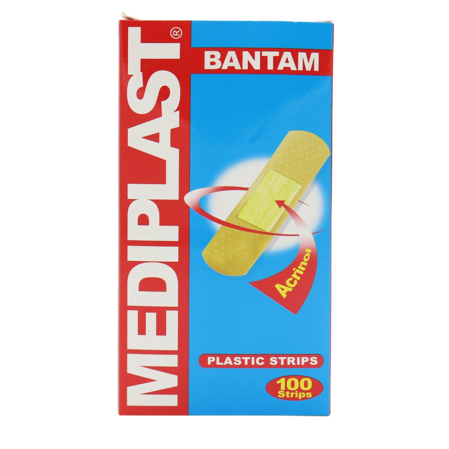 Mediplast Bantam Plastic Strips - 100s - Southstar Drug