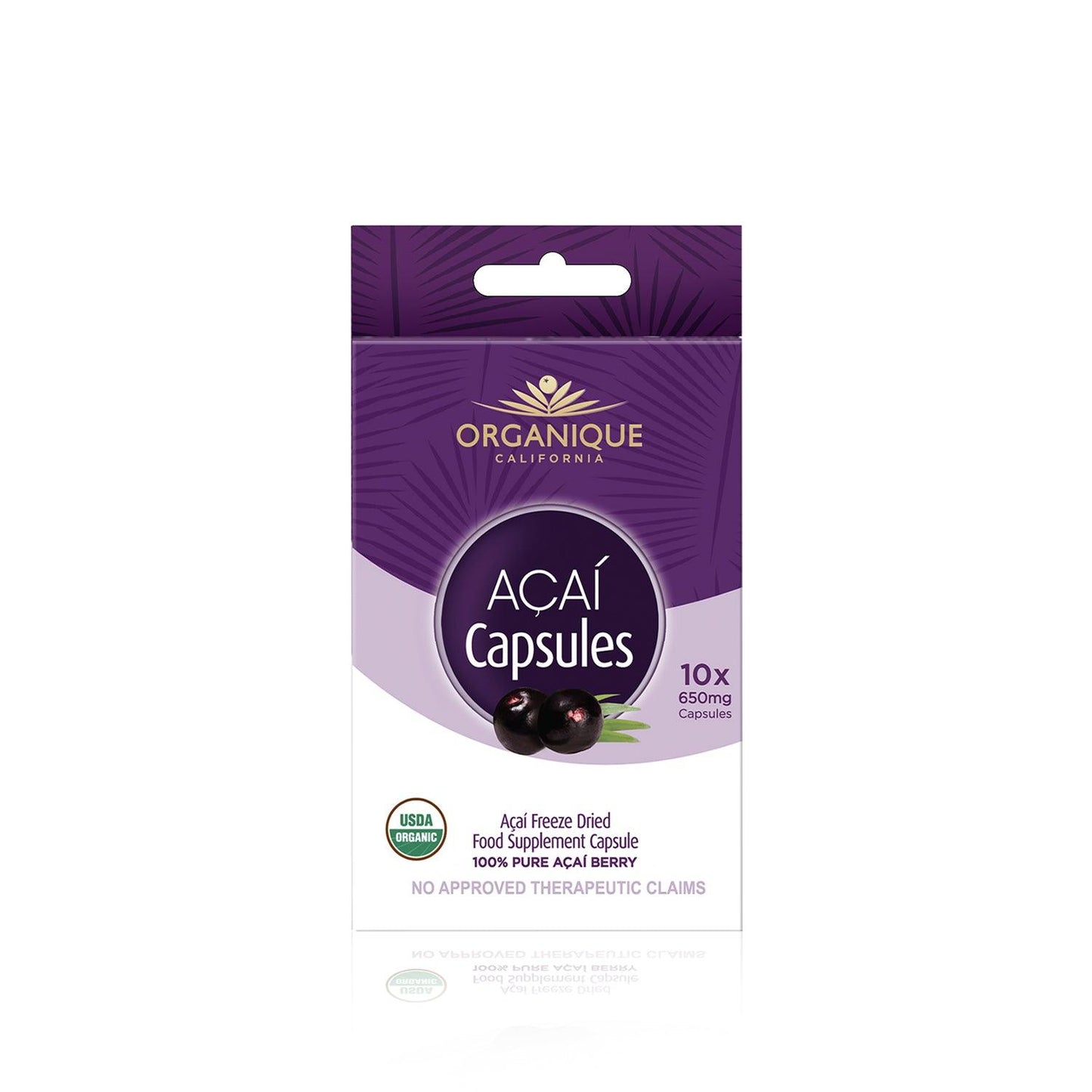 Organique Acai Freeze Dried Capsule - Southstar Drug