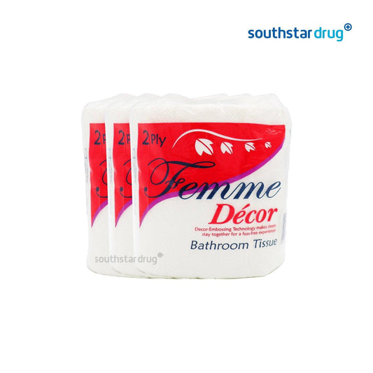 Femme Bathroom 2 ply Tissue - 3s - Southstar Drug