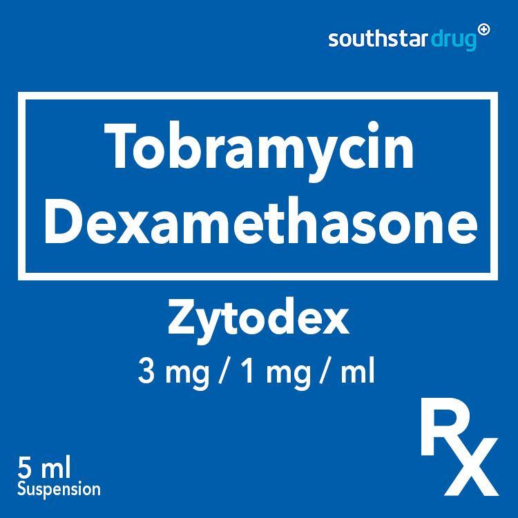 Rx: Zytodex 3 mg / 1 mg / ml 5 ml Suspension - Southstar Drug