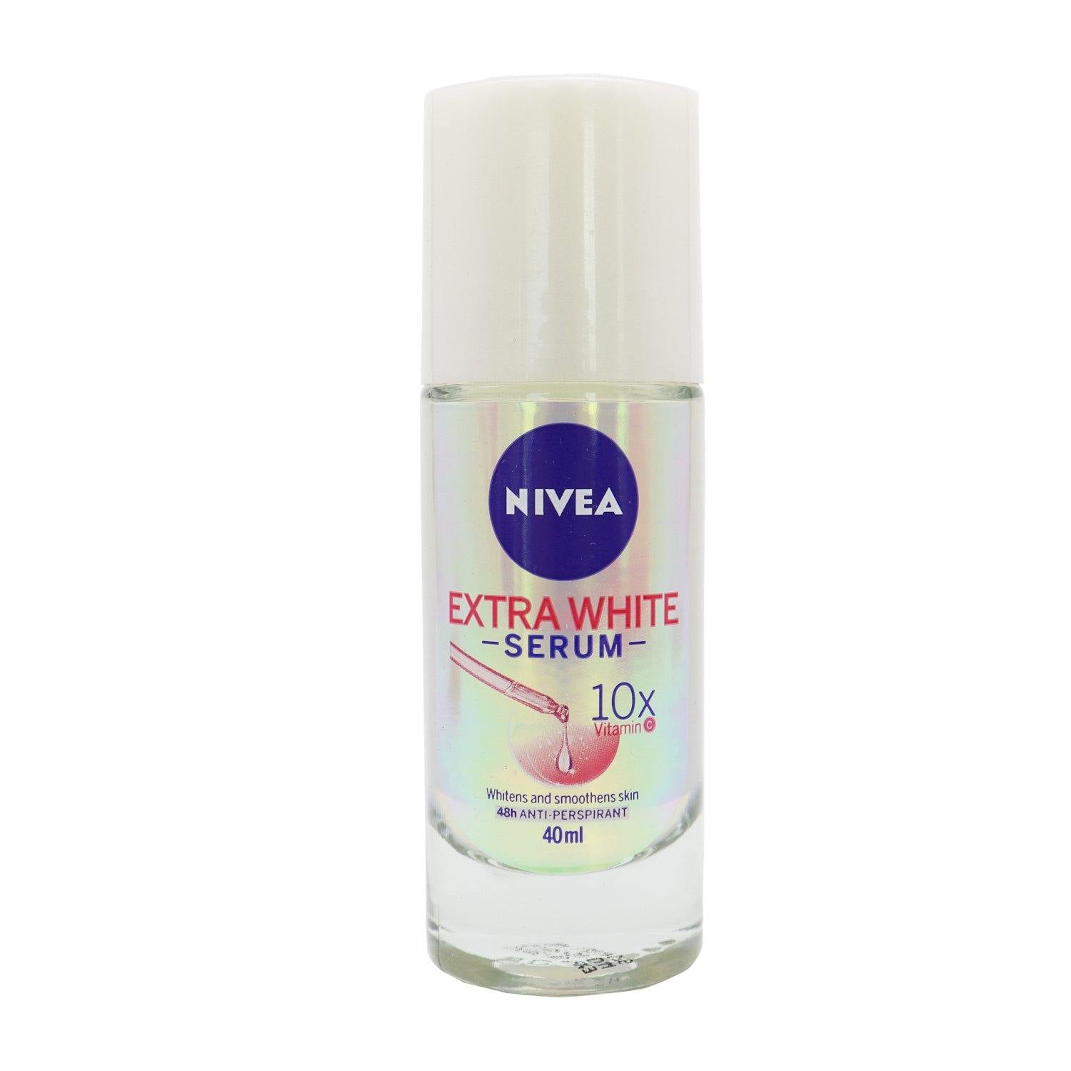 Nivea Extra White Serum Roll On 40 ml - Southstar Drug