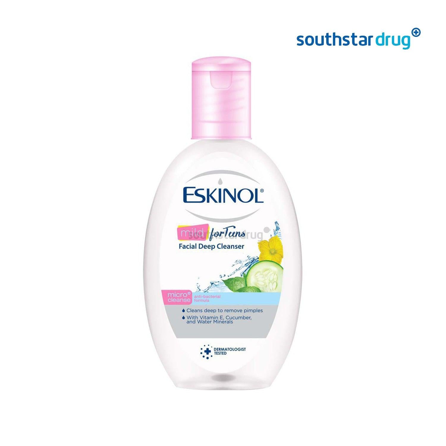 Eskinol For Teens Mild Facial Cleanser 75ml - Southstar Drug