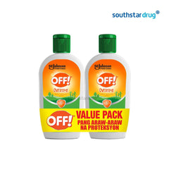 Off Mosquito Repellent Lotion Overtime Twin Pack (100ml x 2) - Southstar Drug