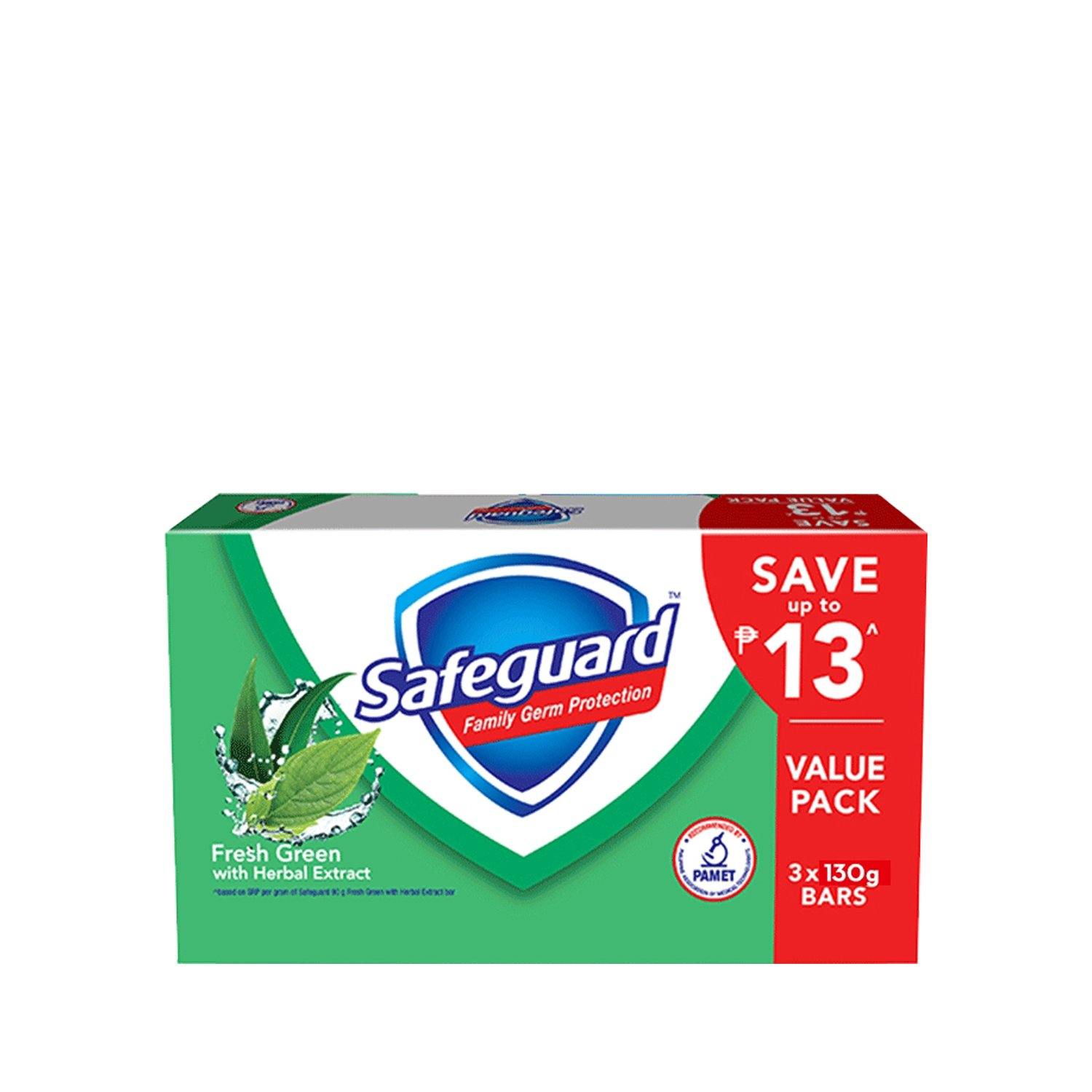 Safeguard Save P13 Fresh Green Soap - Southstar Drug