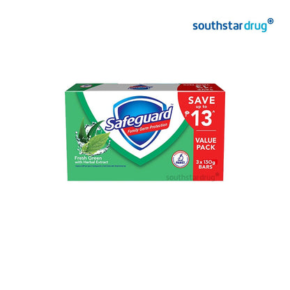 Safeguard Save P13 Fresh Green Soap - Southstar Drug