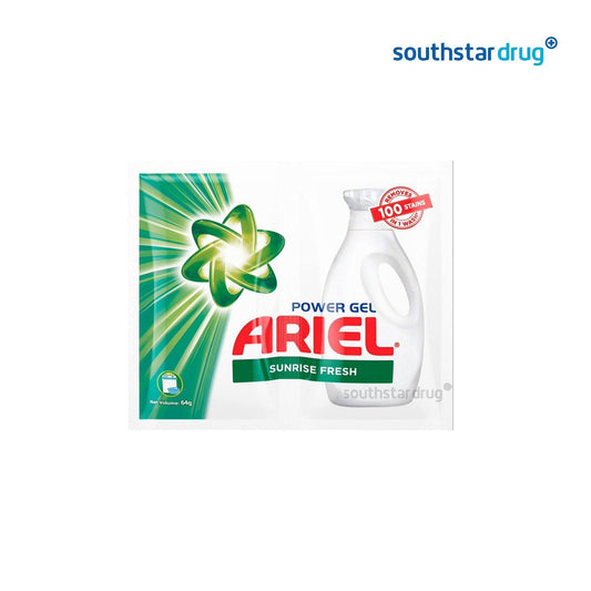 Ariel Power Gel Sunrise Fresh Liquid Detergent 64 g - 6s - Southstar Drug