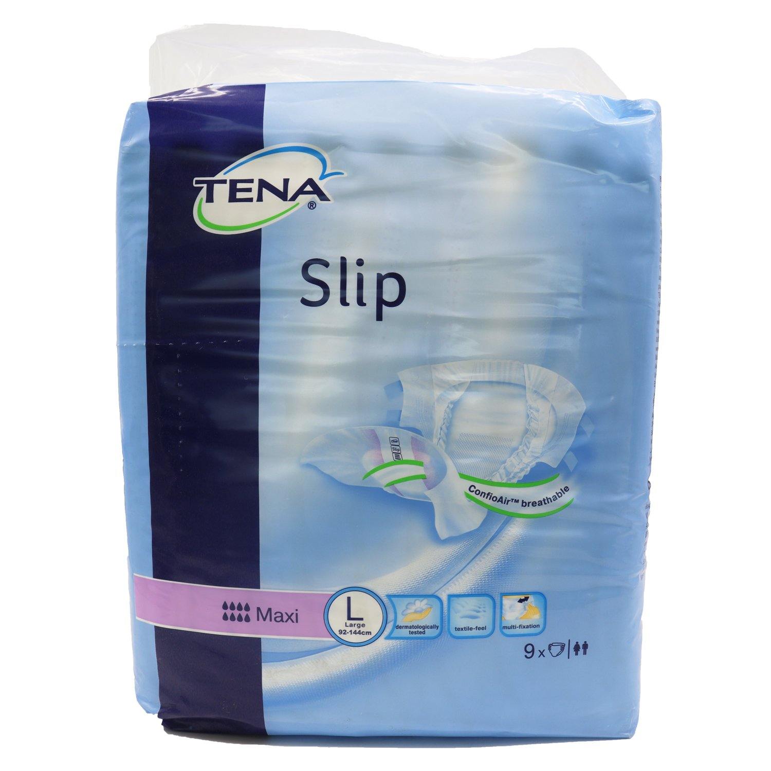 TENA TENA ADULT DIAPER MAXI LARGE 9s