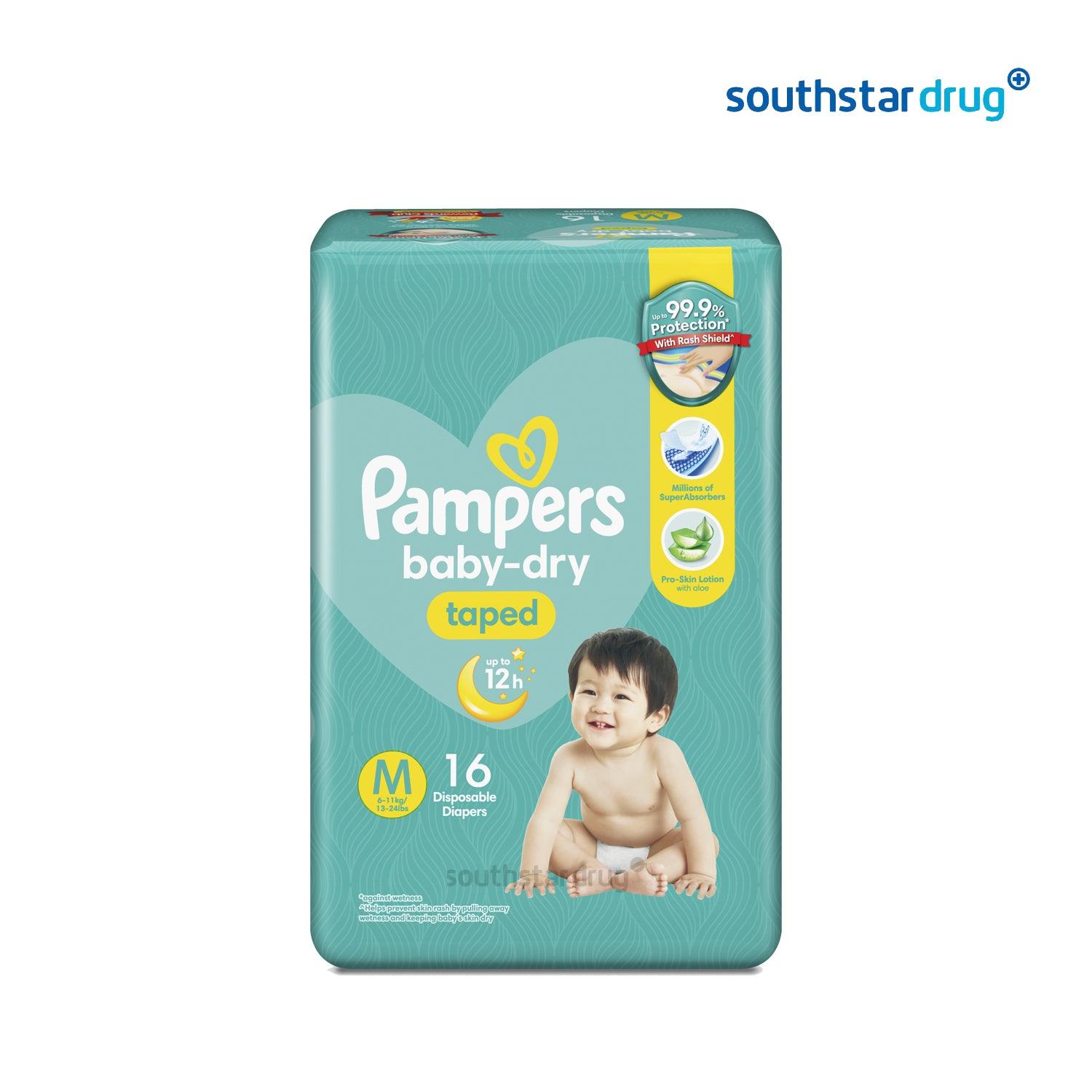 Pampers Baby Dry Pants Medium - 16s - Southstar Drug