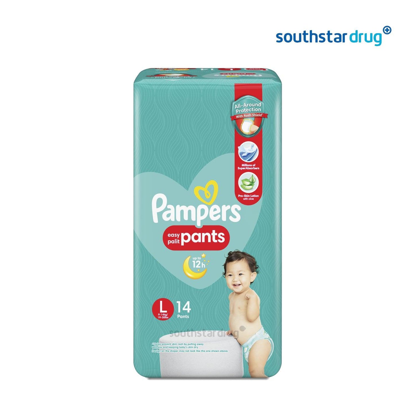 Pampers Baby Dry Diaper Pants Large - 14s - Southstar Drug