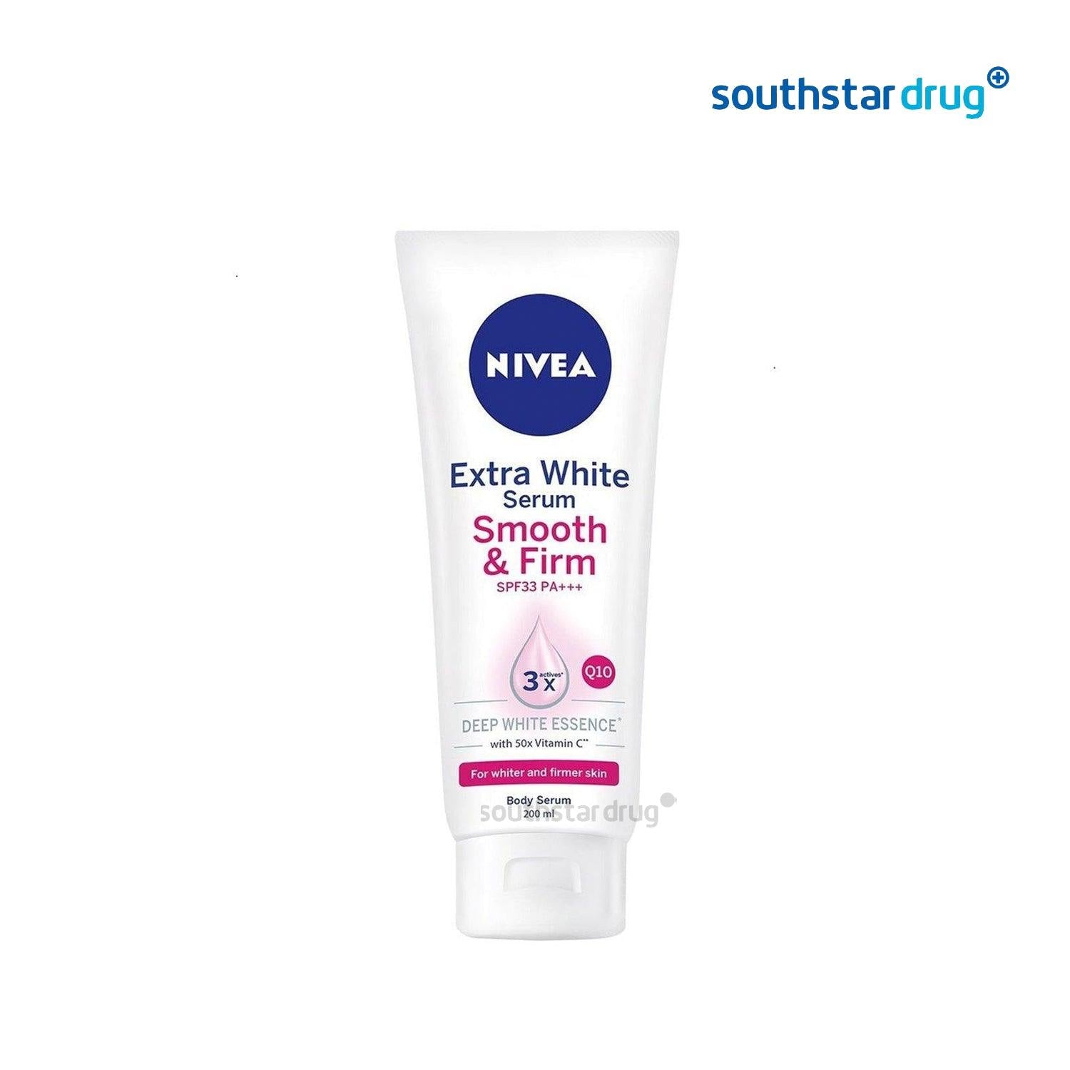 Nivea Extra White Body Serum Lotion 200 ml - Southstar Drug