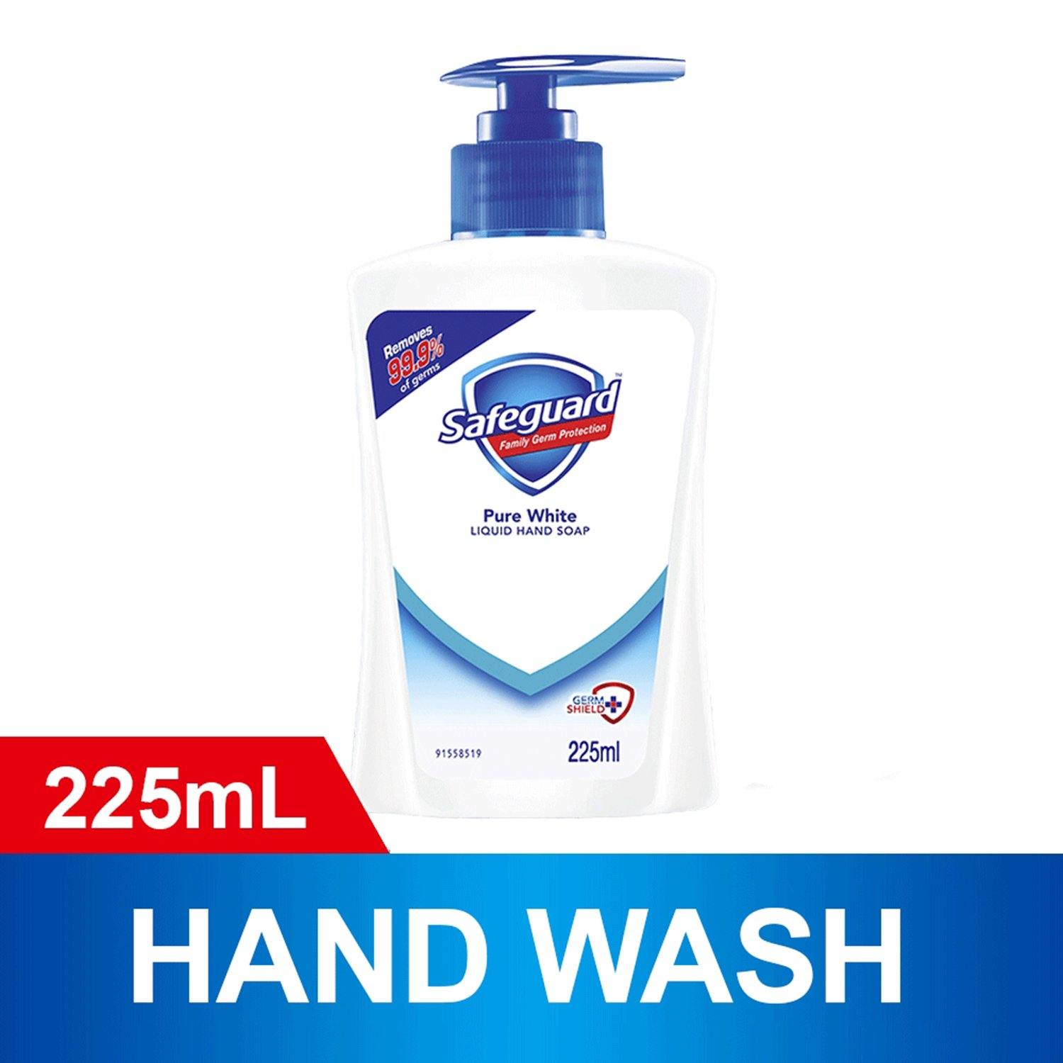 Safeguard Pure White Liquid Hand Soap 225 ml - Southstar Drug