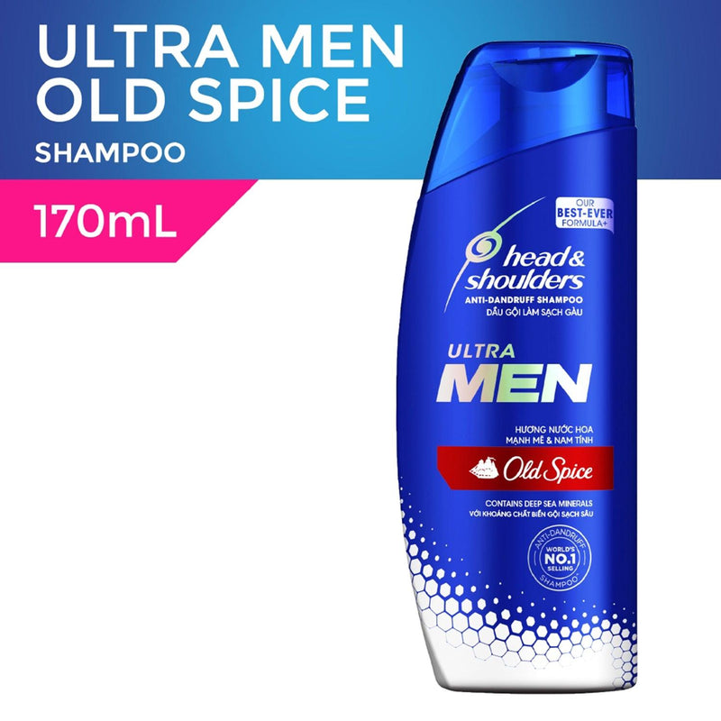 Head & Shoulders Old Spice Shampoo 170ml - Southstar Drug
