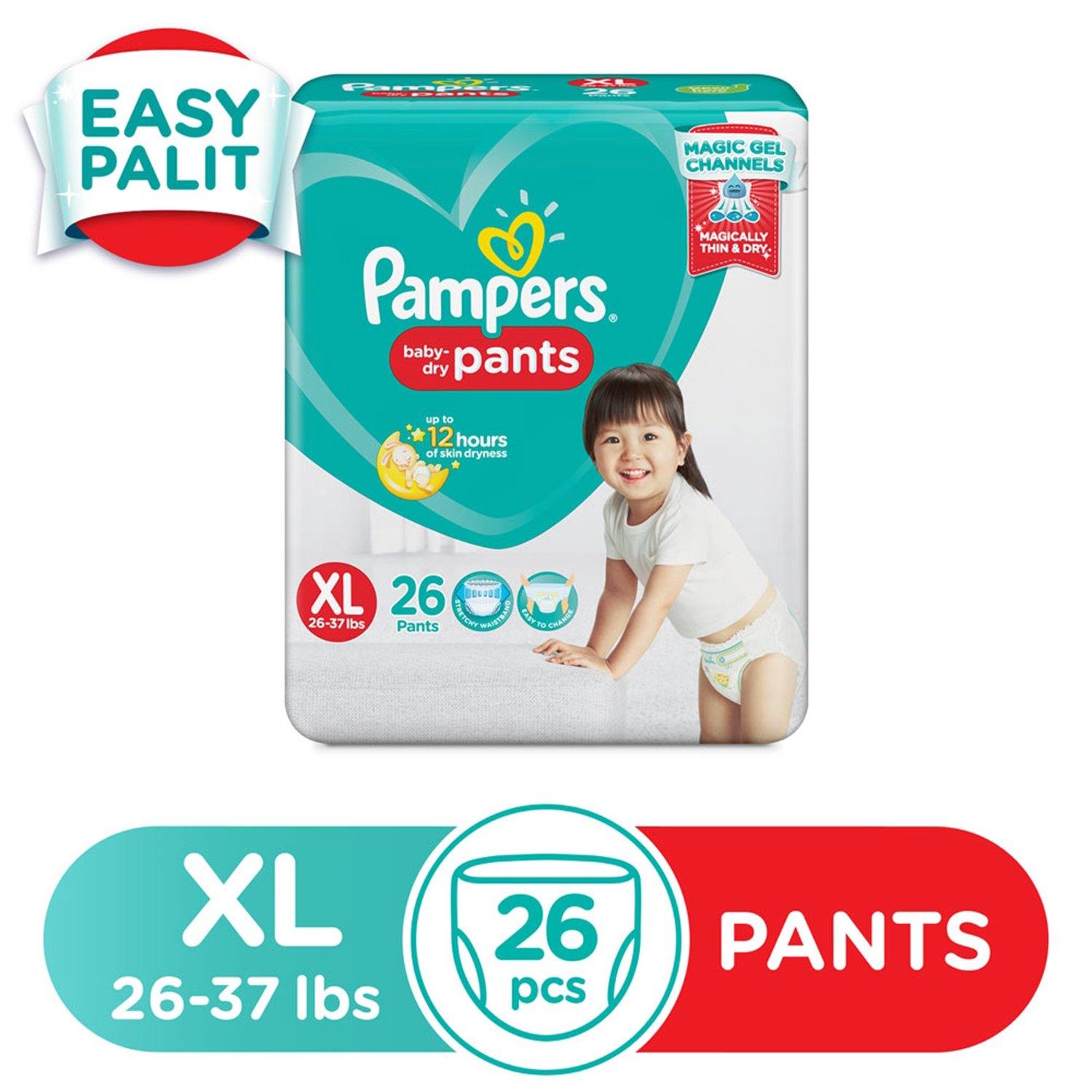 Buy Pampers Baby Dry Pants Diaper XL - 26s Online