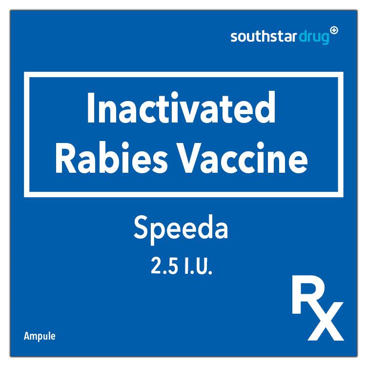 Rx: Speeda 2.5 I.U. 0.5ml Ampule - Southstar Drug