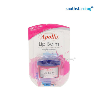 Apollo Pretty Pink Lip Balm 7 g - Southstar Drug