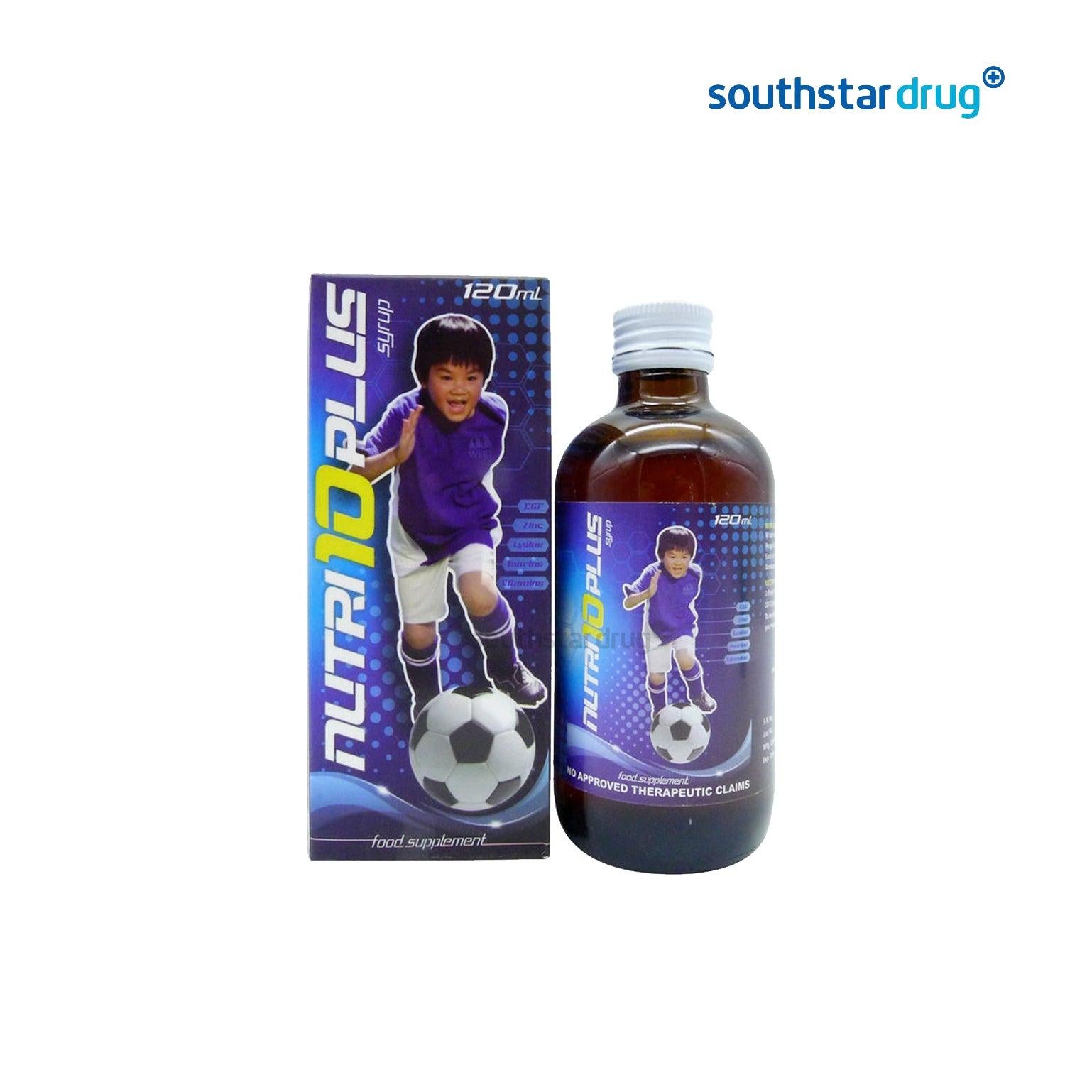 Nutri 10 Plus 120 ml Syrup - Southstar Drug