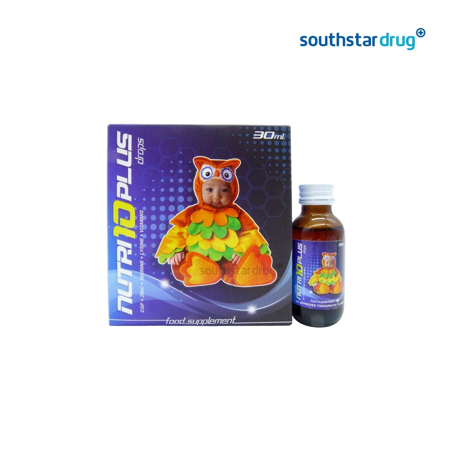 Nutri 10 Plus 30 ml Drops - Southstar Drug