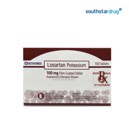 Rx: Centramed Losartan 100 mg Tablet - Southstar Drug